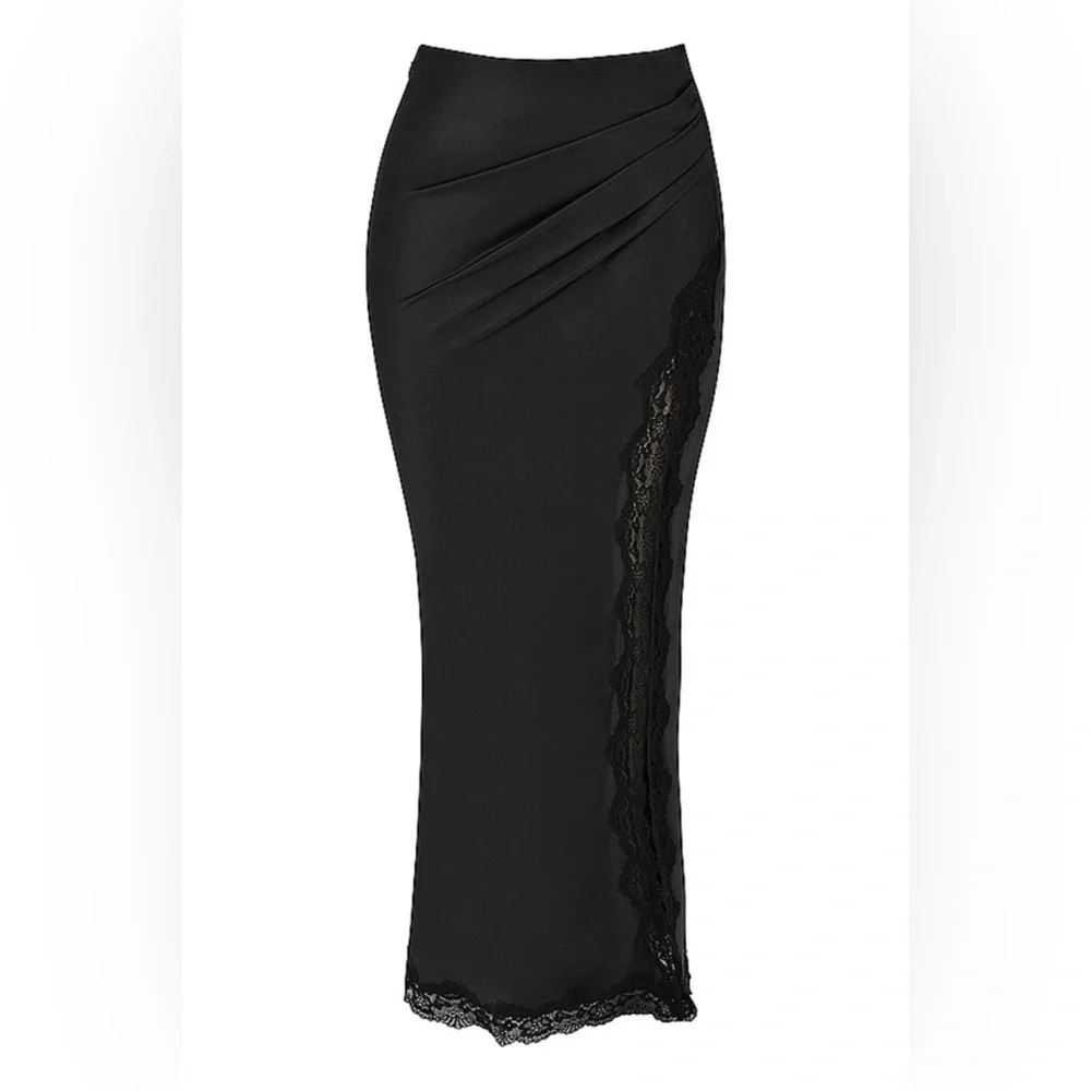 49 - NWOT- House of CB 'Ruby' midi skirt size Large - Picture 2 of 5